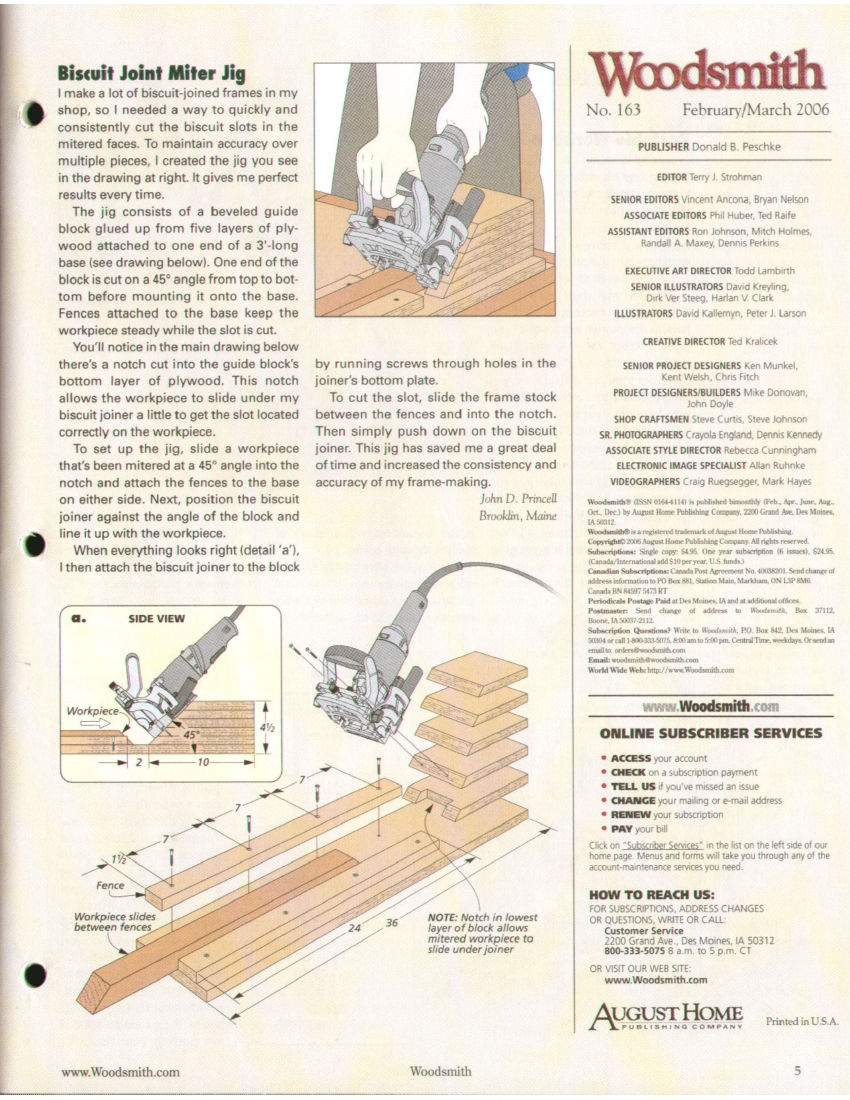 woodsmith第163期