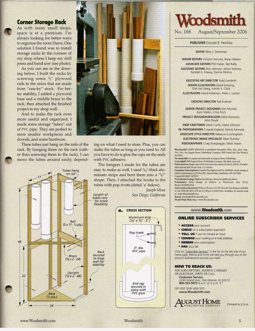 woodsmith第166期