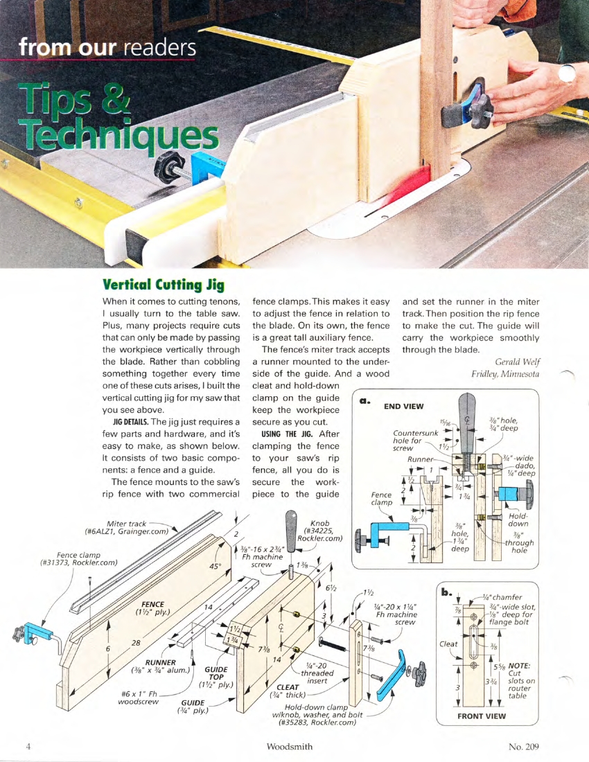 woodsmith第209期