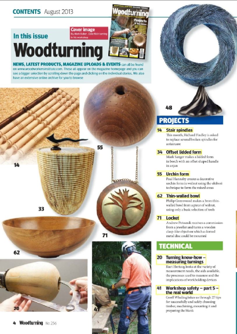 woodturning第256期