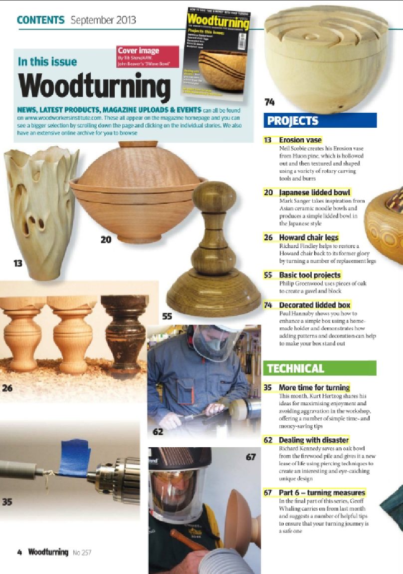 woodturning第257期