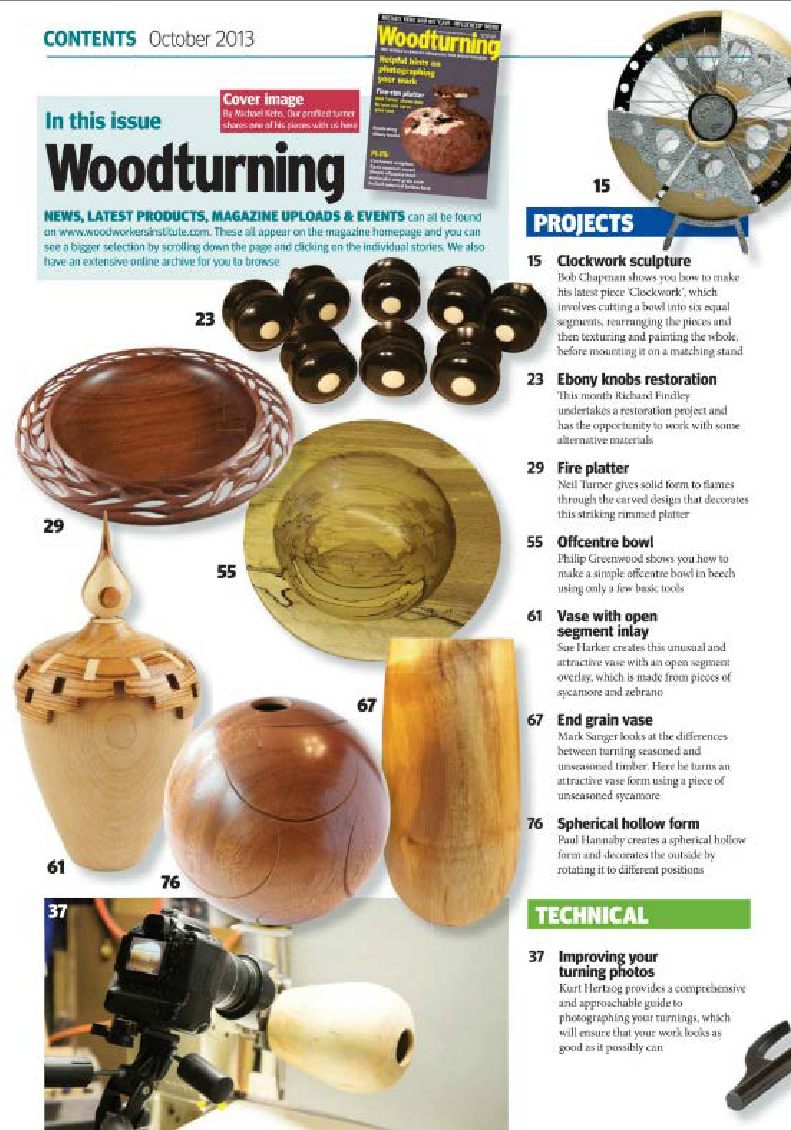 woodturning第258期