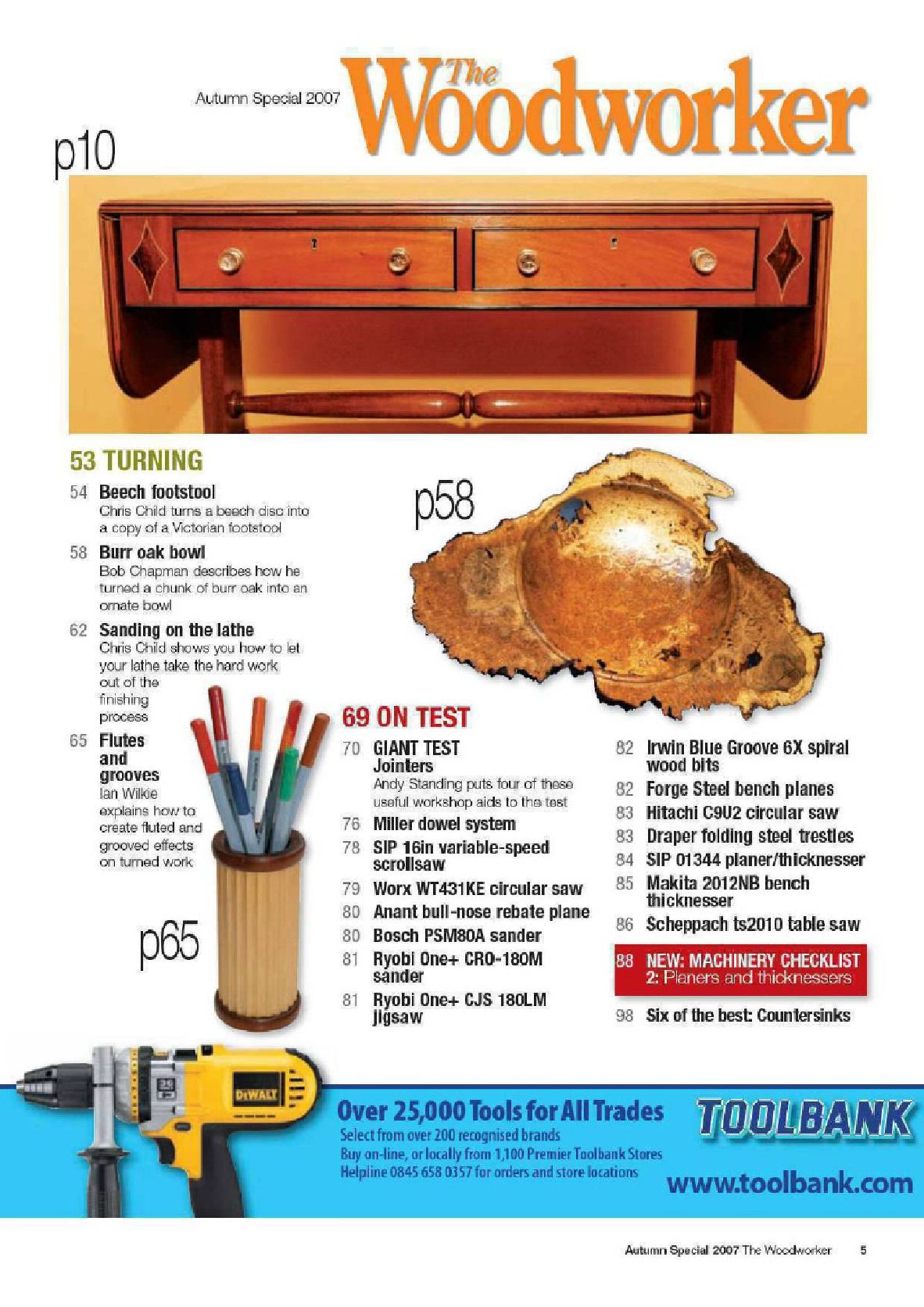 woodworking woodturner 2007年13期