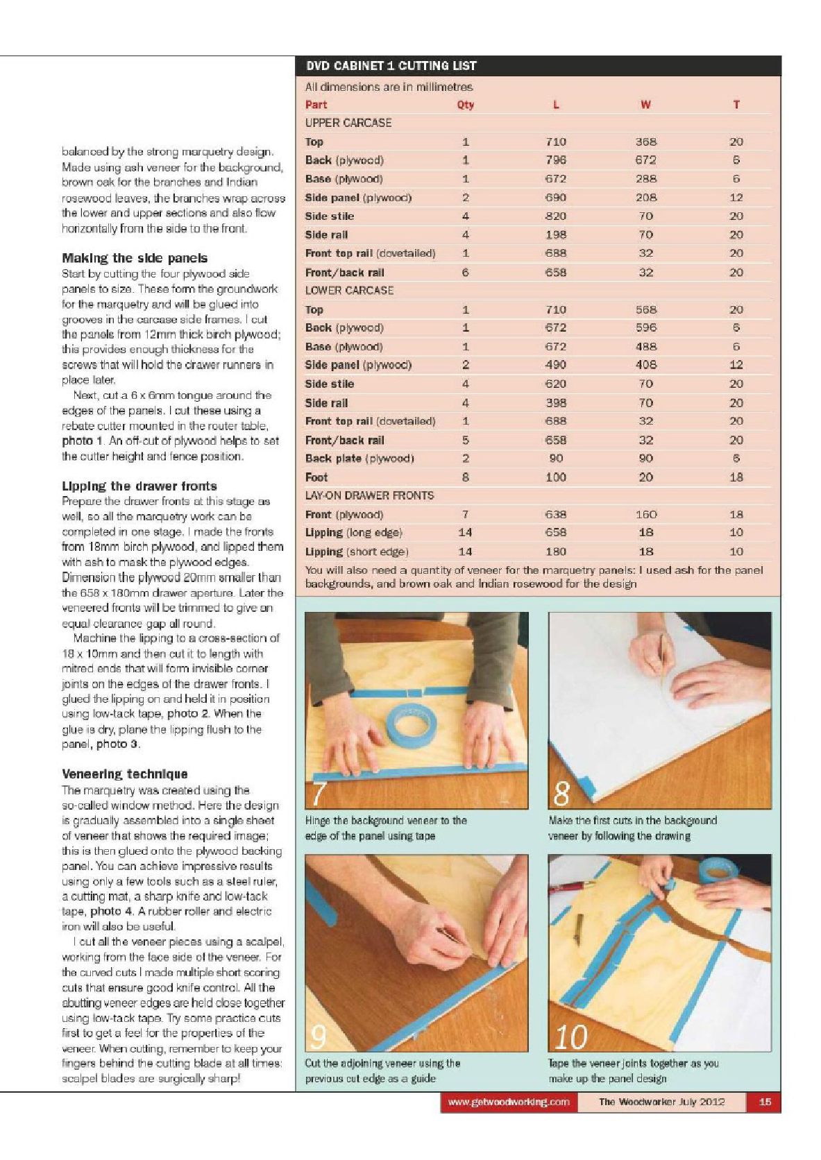 woodworking woodturner 2012年7期